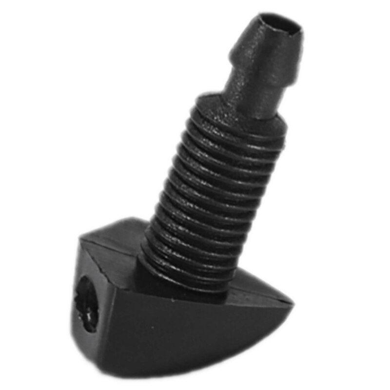 2 stks Voorruit Washer Nozzles Spray Jet Kit Zwart Washer Spray Jet Kit ABS Ruitensproeiers Jet Vervanging voor auto 2 stks Voorruit Washer Nozzles Spray Jet Kit Zwart Washer Spray Jet Kit ABS Ruitensproeiers Jet Vervanging voor auto