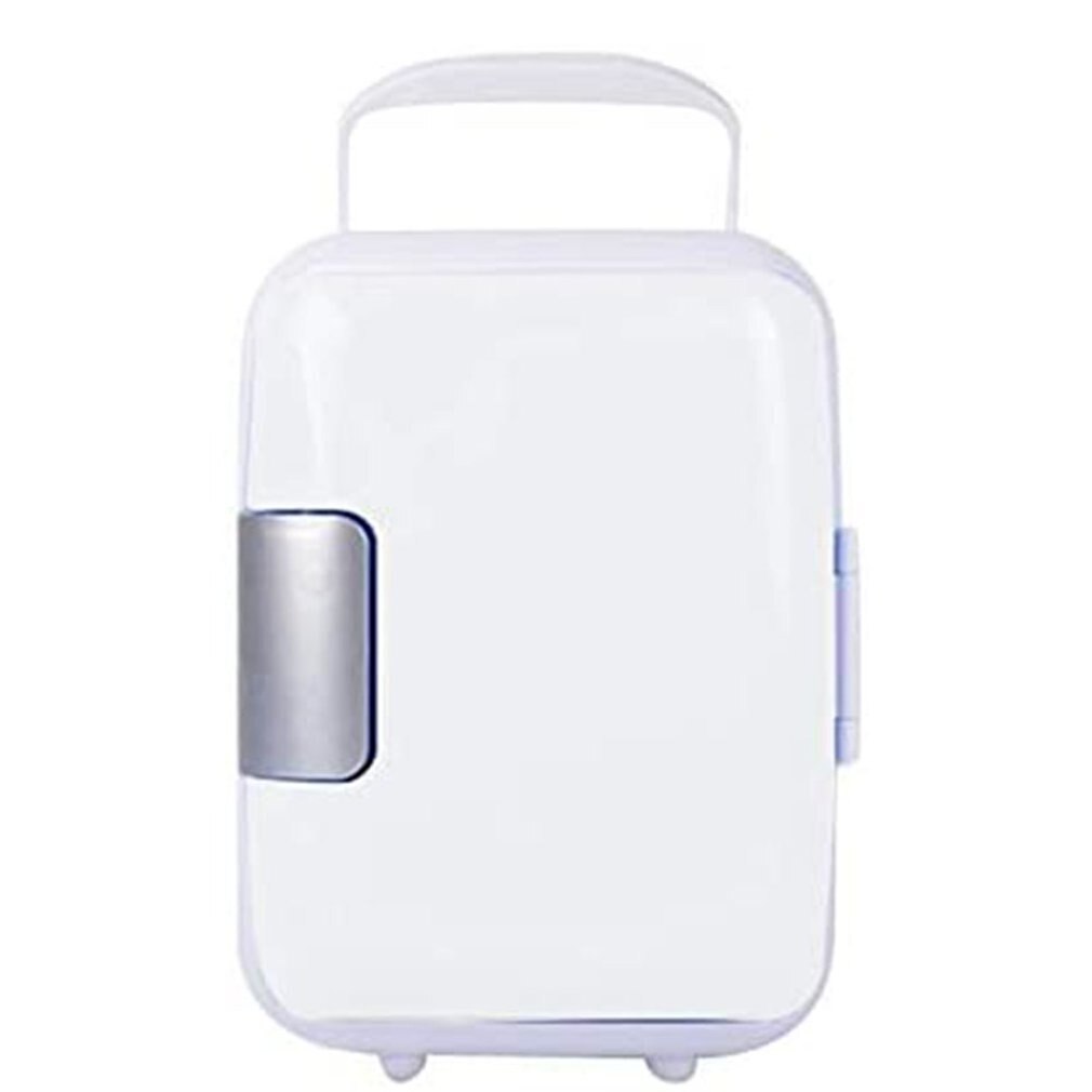 Tragbare Auto Gefrierschrank 4L Mini Kühlschrank Kühlschrank Auto Kühlschrank Kühler Heizung Universal- Fahrzeug Teile: Weiß