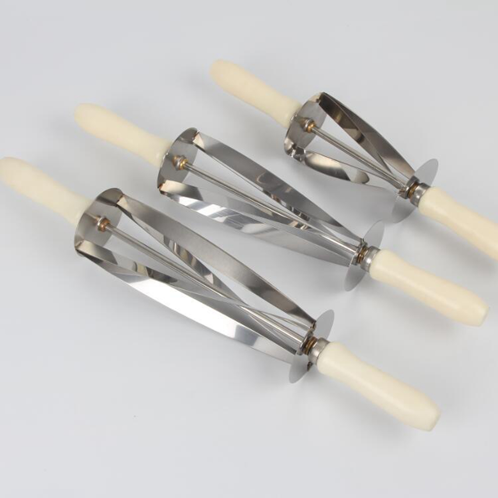 Croissant Cutter Croissant Roller Plakjes Keuken Roestvrij Staal Huishouden Gelijkmatig Gevormde Broodsnijder Rollende Gebak Snijder