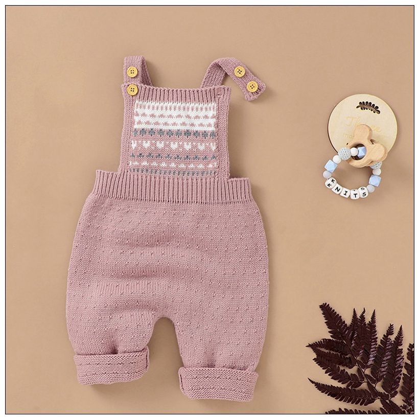 Pasgeboren Baby Gebreide Romper Truien Casual Warm Winter Herfst Jongen Meisje Kleding 0-18M Jongen Meisje Truien Kinderen truien: Pink / 90(12-18M)