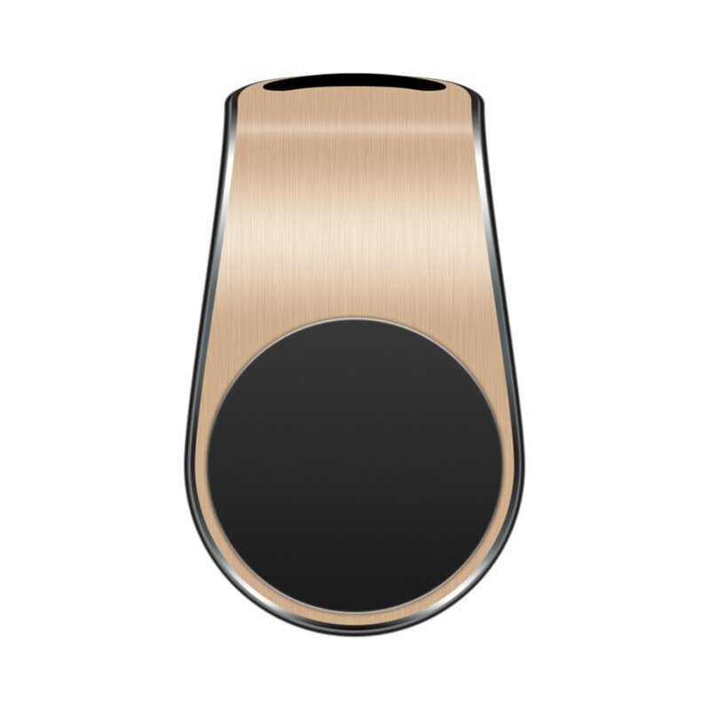 Support métallique support de téléphone magnétique pour voiture, Mini Clip sur ventilation, aimant Mobile très joli