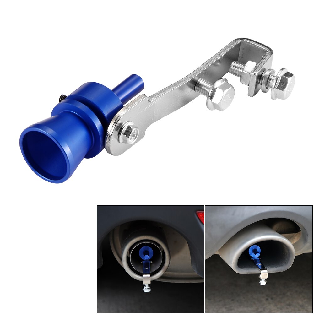 Simulador de sonido azul Universal, Turbo para coche silbato de sonido, dispositivo de reinstalación, silenciador Turbo para coche