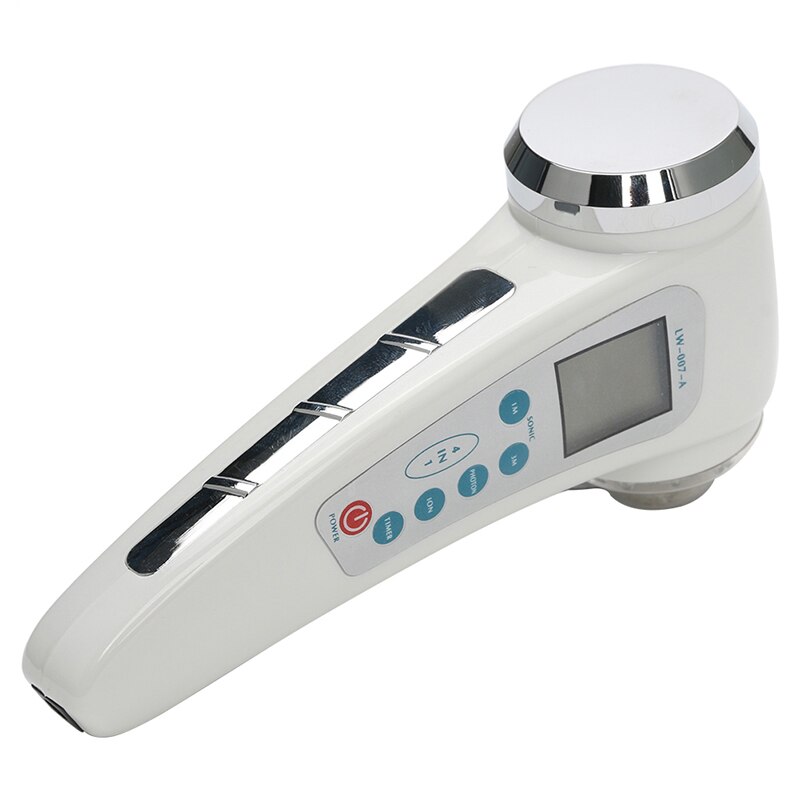 Masajeador facial ultrasónico de luz de fotones LED de 7 colores, 1Mhz y 3Mhz, terapia de ultrasonido, máquina adelgazante para estiramiento facial de piel