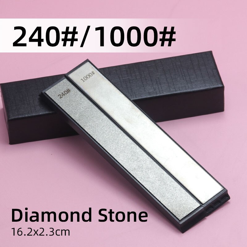 Ostrzałka do noży 120-3000 Grit Diamond Whetstone kamień olejowy narzędzie barowe Apex profesjonalny kamień do honowania akcesoria kuchenne ostrzenie: 240 1000