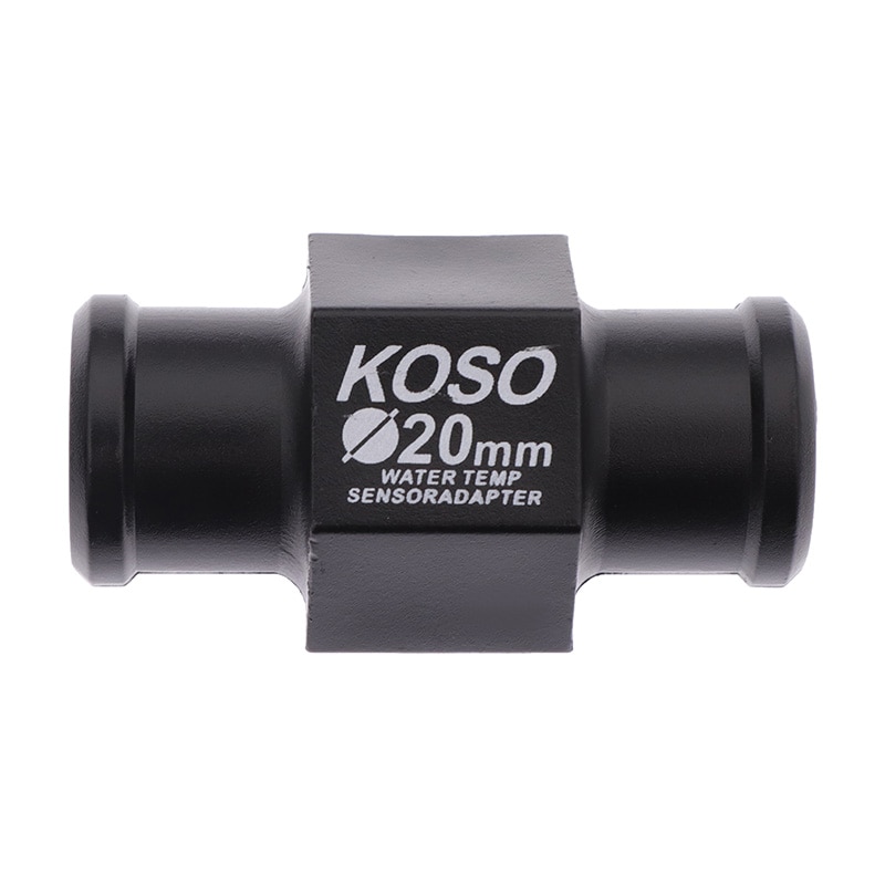 Universal 18/20/22mm Koso Water Thermometer Adapter Motorcycle Temperature Gauge Sensor Joint Pipe Radiator Hose Adapter