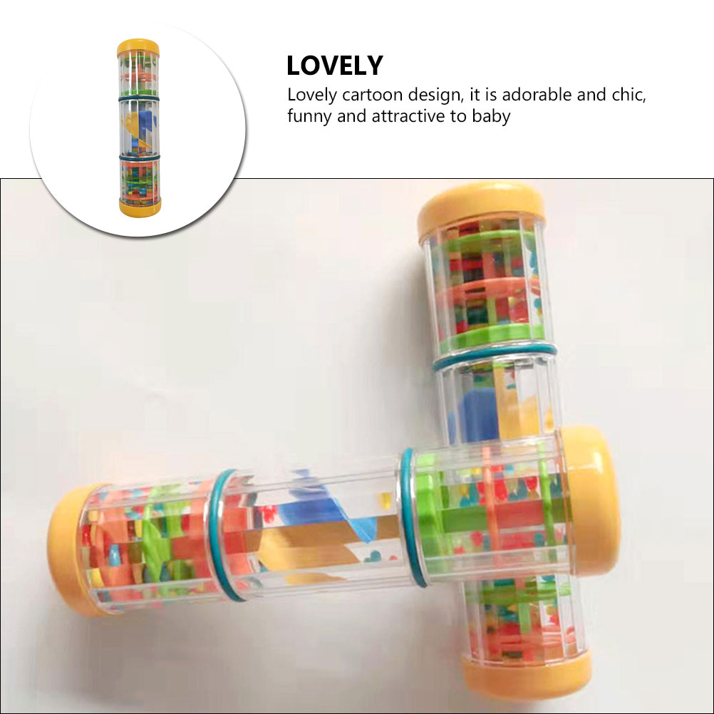 1Pc Raindrop Sound Instrument Rainbow Rain Sound Musical Teaching Tool