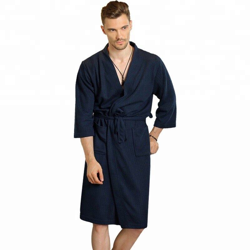Peignoir pour hommes, Kimono, grande taille, pour demoiselle d&#39;honneur