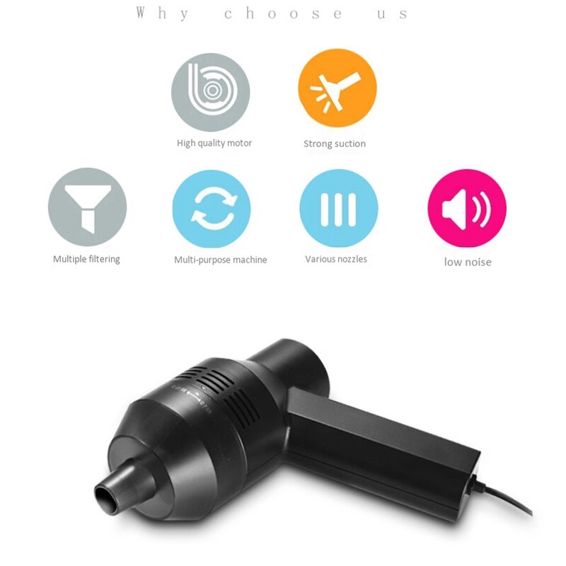 Langaton pölynimuri usb minipölynimuri minipuhdistin näppäimistö harjatyökalut