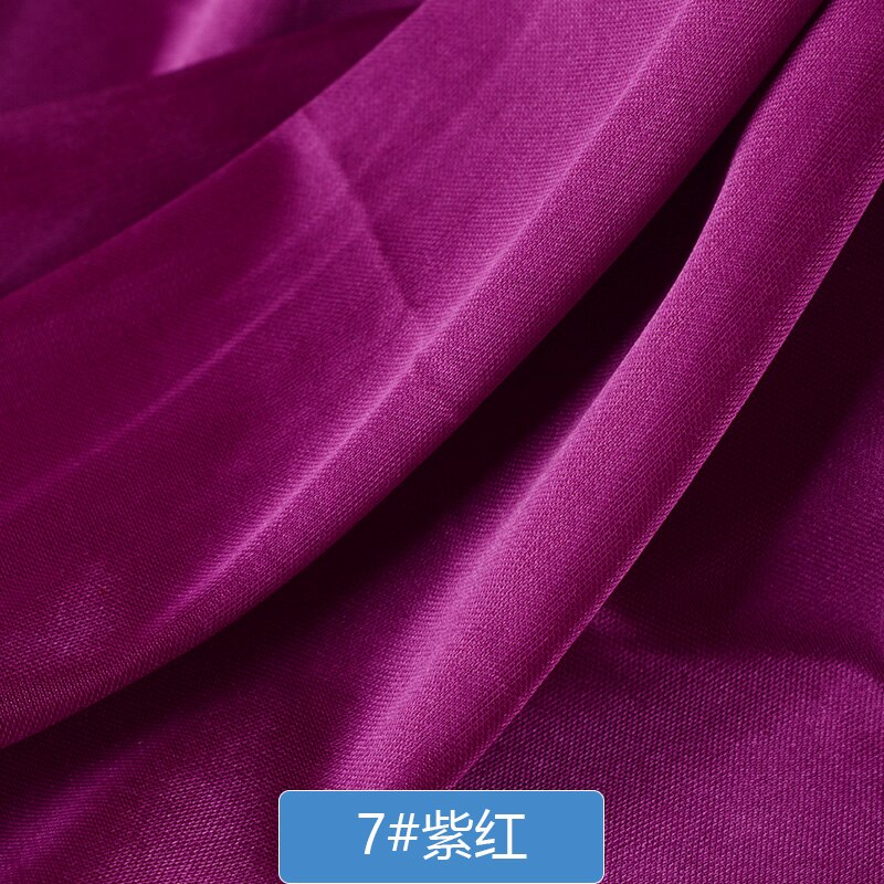 Eis seide tuch Perlglanz Künstliche seide Vorhang stoff Bankett bühne vorhang NäHenne Hochzeit hintergrund weihnachten stoff: 7Fuchsie