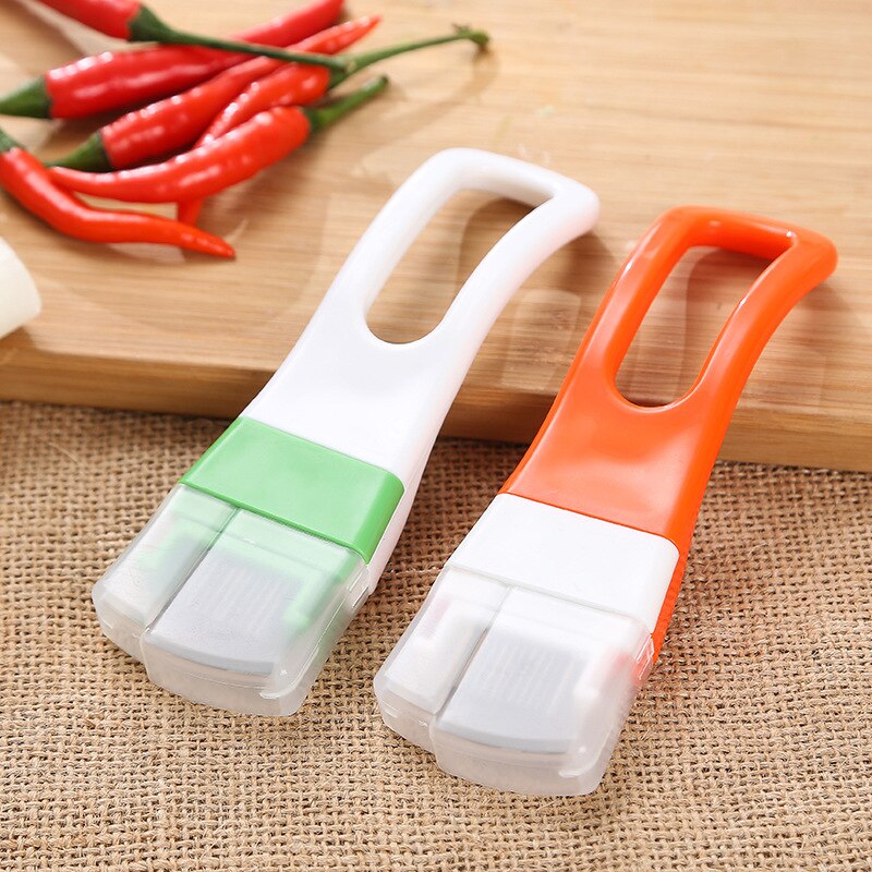 Scallion-triturador de cebolla y verduras, herramientas de cocina, rebanadas, accesorios de cocina, herramienta para triturar cuchillos
