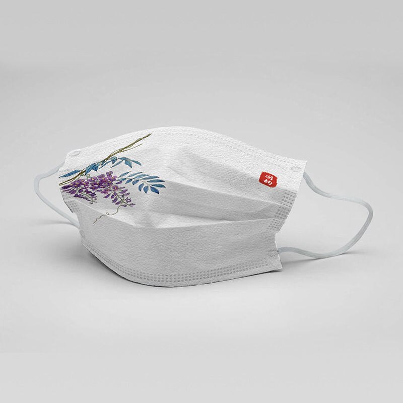 Chinese National Style Mask Chinese Style Face Mask Chinese Style Mask Ink Print Chinese Culture Decoration Masks Halloween: 1adult 50pcs