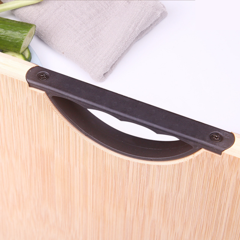 Kitchen Wooden Chopping Blocks Rectangle Hangable Cutting Board Antibacteria Vegetable Fruits Knife Board Bamboo Bread Tray