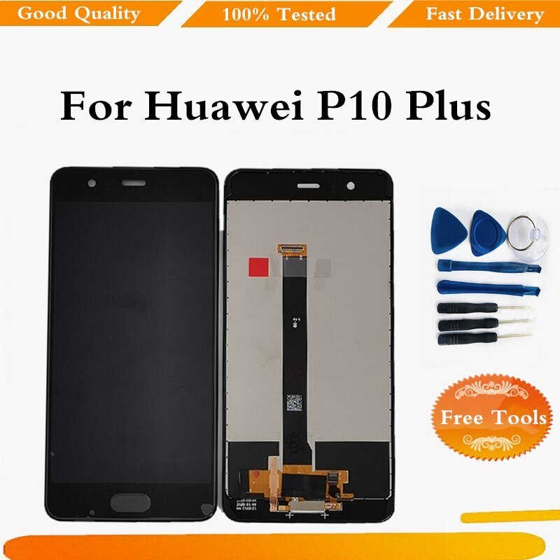 Lcd Voor Huawei P10 Plus Lcd Touch Screen Digitizer Voor Huawei P10 Plus Screen Replaccement Met Frame