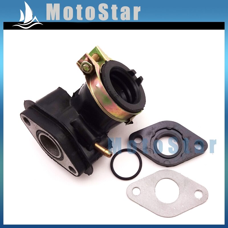 Kit de juntas de tubo de entrada del colector de admisión del motor para carburador GY6 50cc, SUNL, Baotian, Znen, Jmstar, Scooter chino