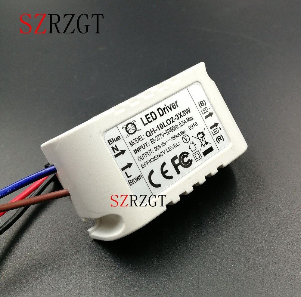 1 stücke 900mA 10W LED-treiber AC 110V 220V zu DC 6-10V Netzteil für 10W hoch Energie verrotten Weiße LED Chip
