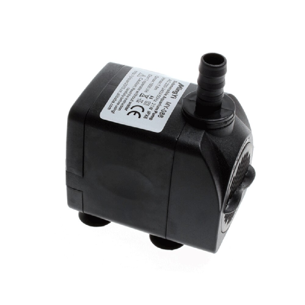 Submersible Aquarium Water Pump for Fish Tank Fountain Garden Pond Rockery Indoor Fountains Pump with 3.3 ft Tubing 600L/H, 10W