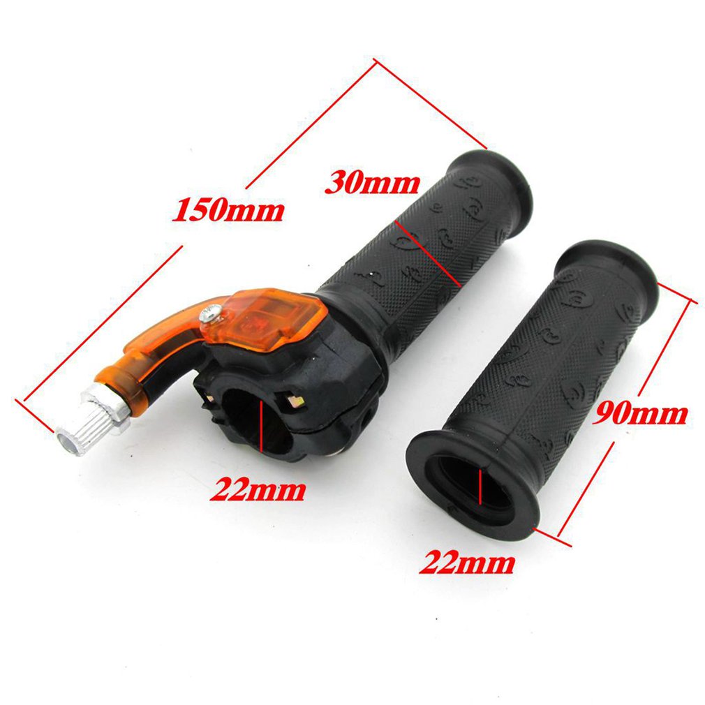 22 Mm (7/8 ") Handvat Grip Throttle Clamp 49cc Pocket Bike Mini Moto Quads Twist Gasklep Gaspedaal Grip