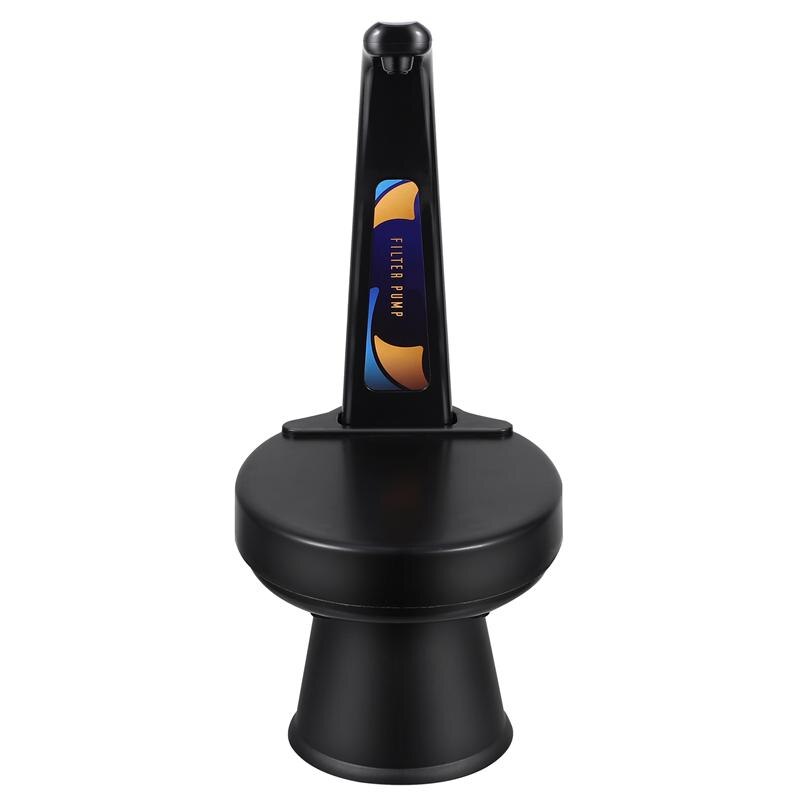 1 Set Gravity Sensor Water Dispenser Pump USB Charging Barrelled Water Pump: Black