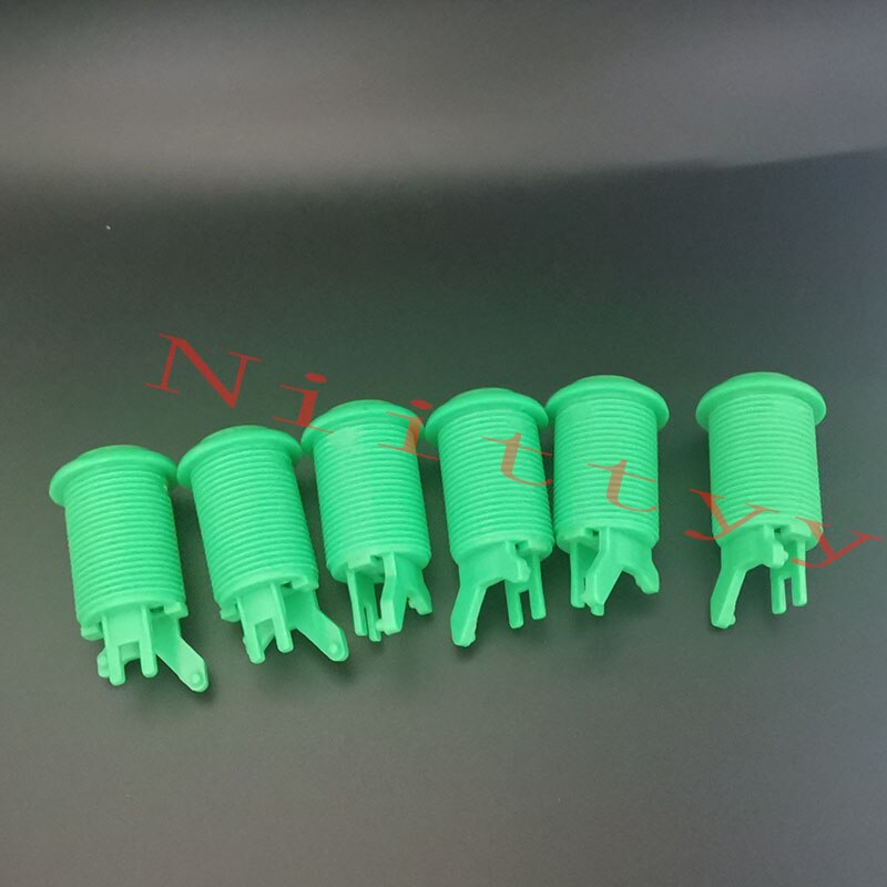 16 unids/lote 28mm feliz estilo americano estándar botones con Micro interruptor Kit DIY Arcade juego de botón de piezas de la máquina