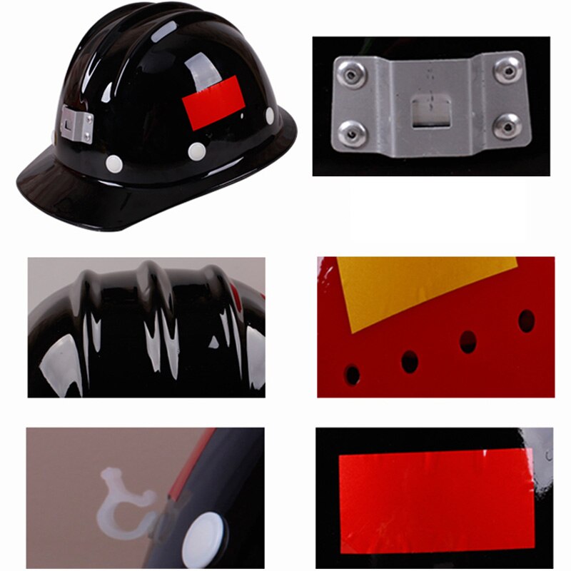 Mining Safety Helmet Construction Coal Miner FRP Hard Hat Labor Protection Helmet Anti-smashing Work Cap
