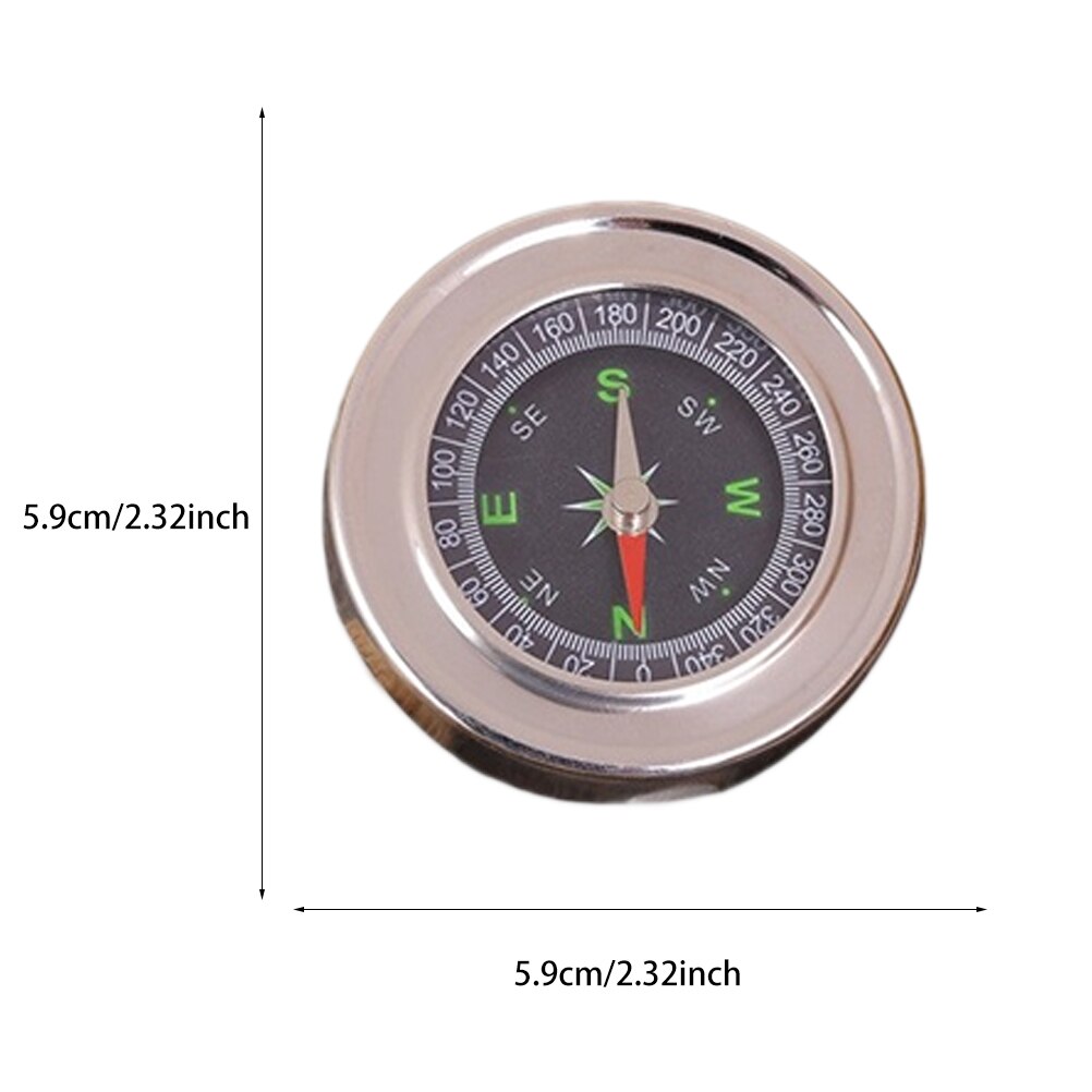 2Pcs Compass Retro Durable Portable Outdoor Supplies Waterproof For Camping Hiking Compass