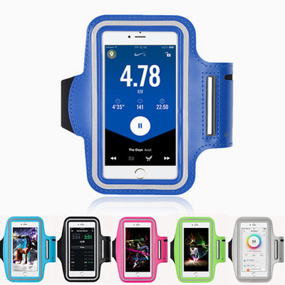 Mzxtby Universal 5.5 inch Waterproof Sport Gym Running Armband For iPhone Sports Running Arm Band Cell Phone Holder Pouch Case