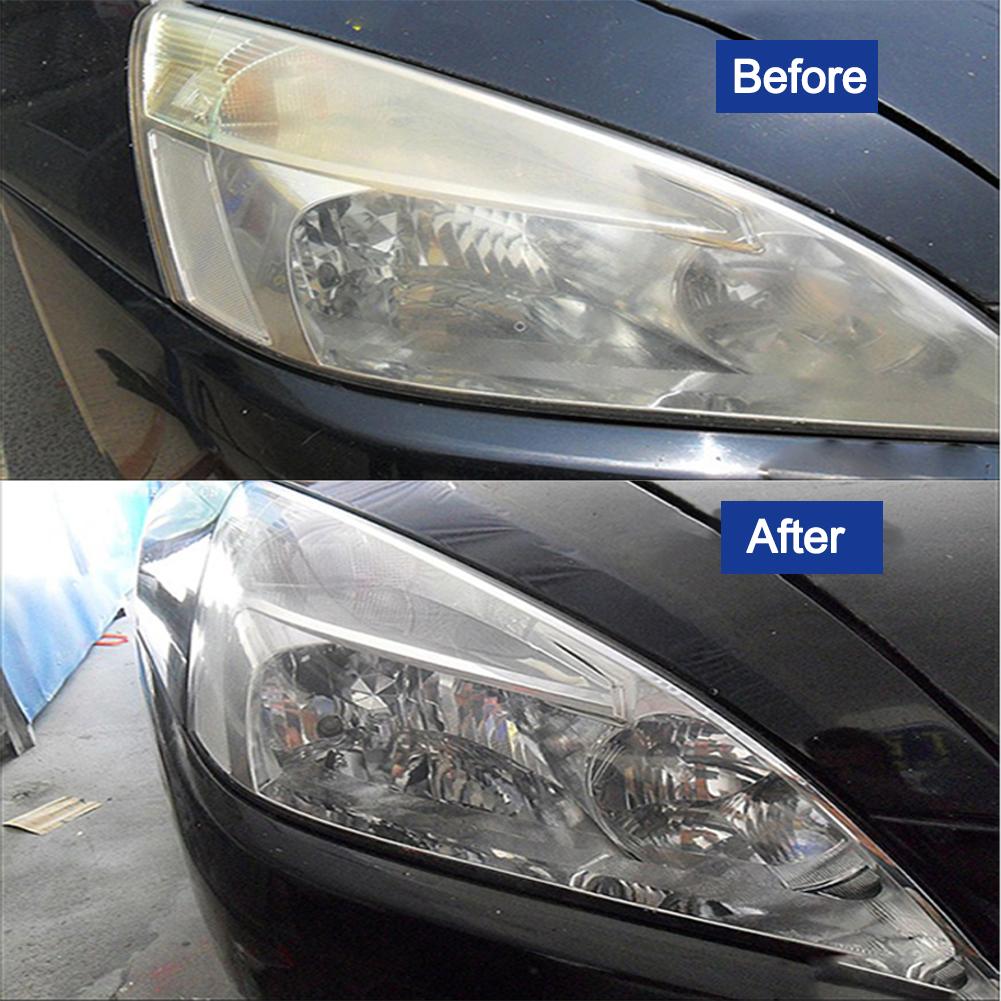 Car Headlight Lens Repair Tool Restoration Heating Atomization Cup Restore Kit