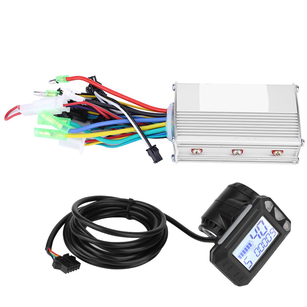 24/36/48V 250/350W E-Bike Borstelloze Controller Lcd Display Kit Elektrische Fiets scooter Controller Accessoires