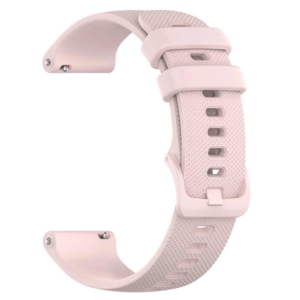 Sports silikone urrem til garmin venu 3 rem, forerunner 265 255 music, vivoactive 4 urrem til garmin venu  sq 2 armbånd: Sort grå / 20mm