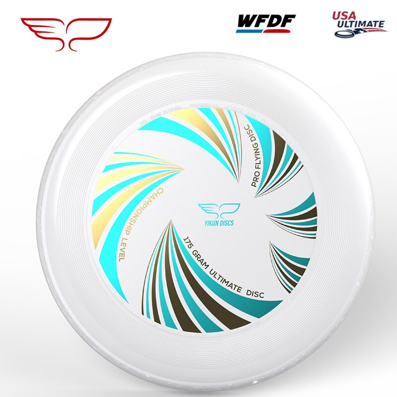 Yikun ultimate flying plate sertifisert av wfdf for ultimate disc konkurranse sport mange farger 175g- wave