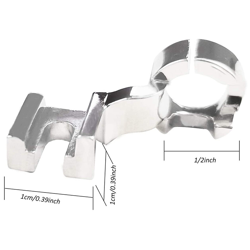 Quilting Presser Feet, Round Ruler Foot for Frame, Free Motion Darning Fits Domestic Sewing Machines Low Shank-Open Toe