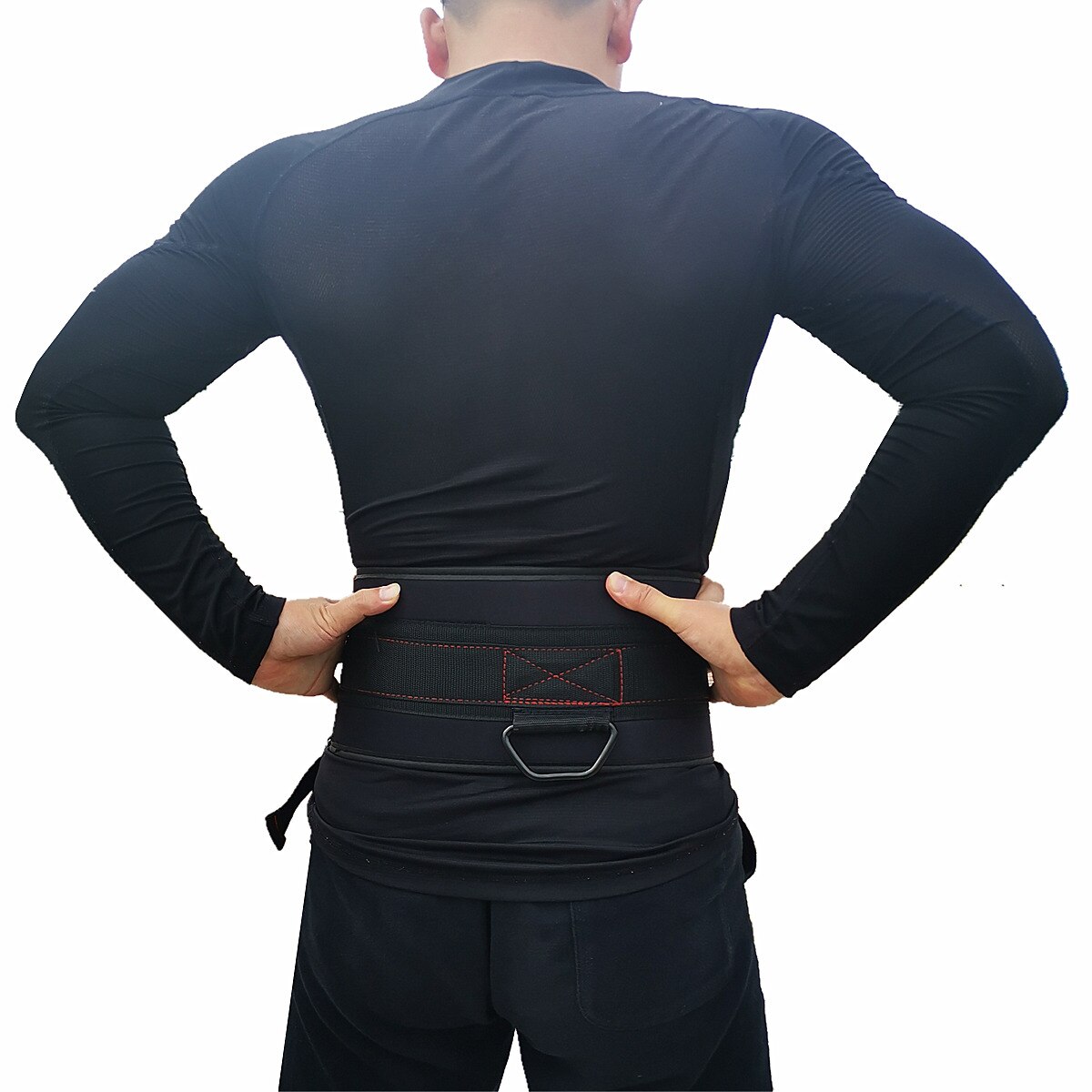 Premium Gewichtheffen Riemen Dip Riem Met Ketting Voor Pullups Powerlifting Comfortabele Neopreen Taille Ondersteuning Crossfit Training