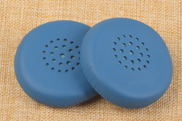 1 pair Replacement Sleeve for Sony WH-CH400 CH400 CH 400 Headset Headphone Earmuff Ear Pads Cushion Cover Earpads Pillow: blue  leather