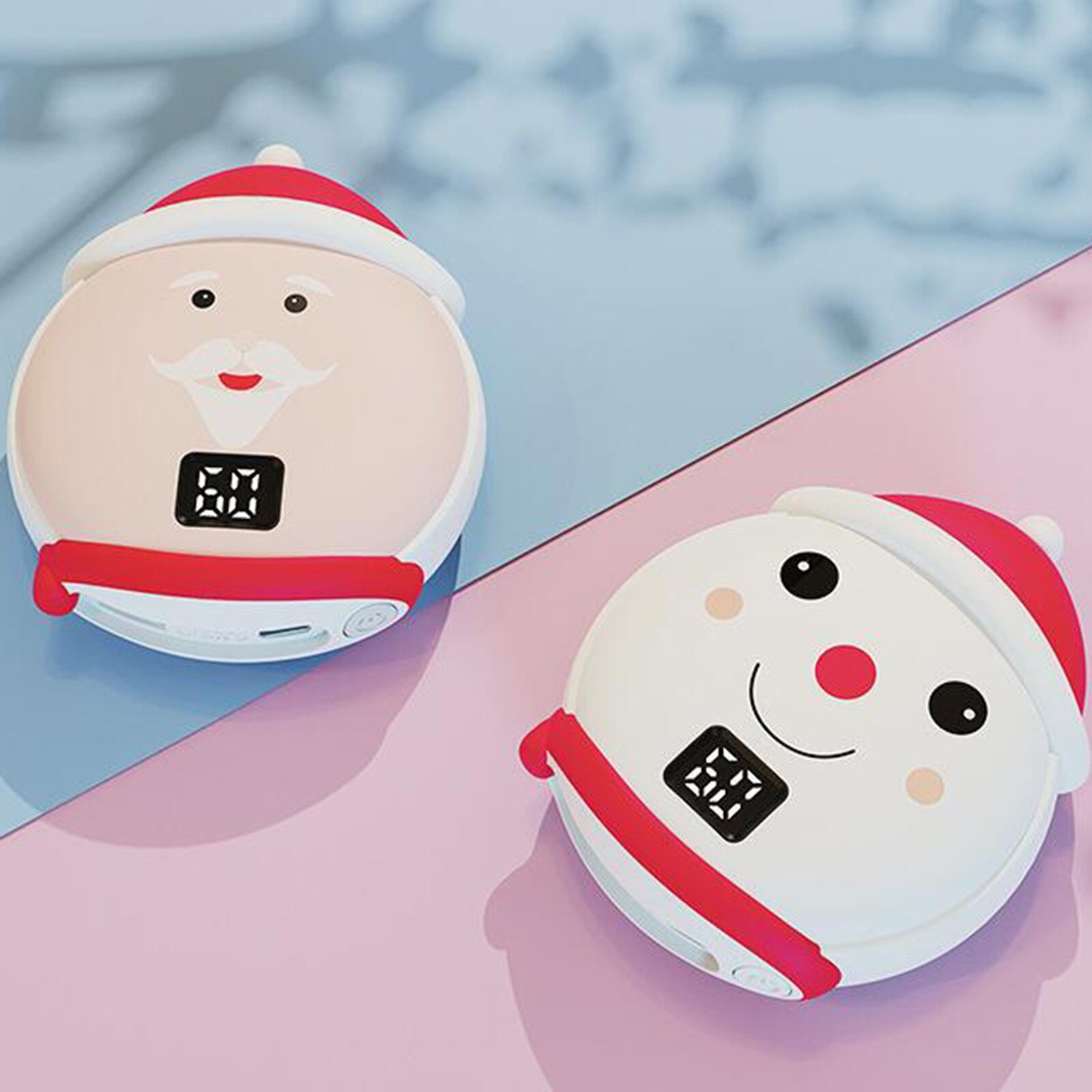 Chauffe-mains électrique pingouin, 10000 Mah, deux-en-un, chauffage des mains, Rechargeable par Usb