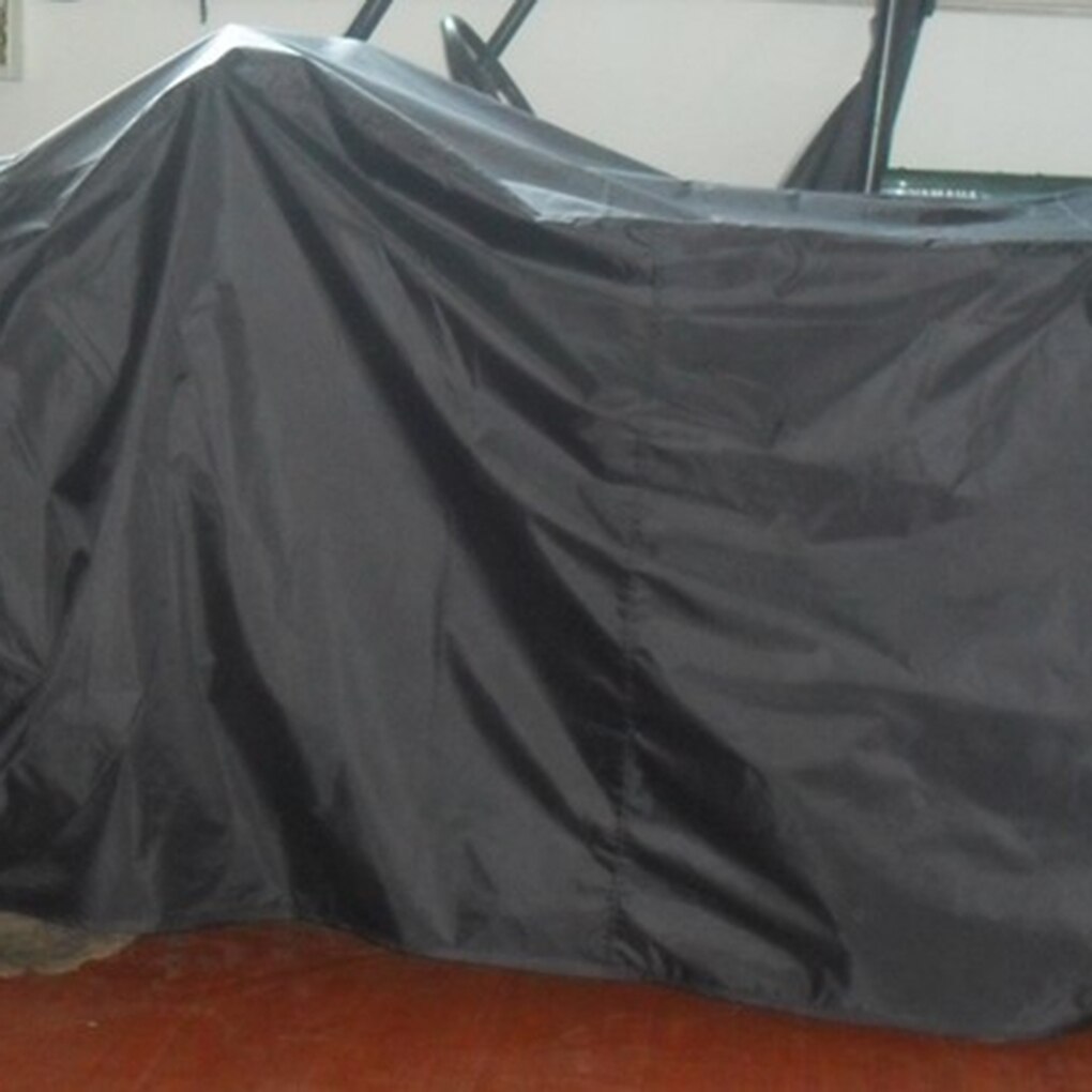 190T ATV Car Covers Vehicle Shelters Waterproof Dust Rain Protectors Canopy Outdoor Silver Black