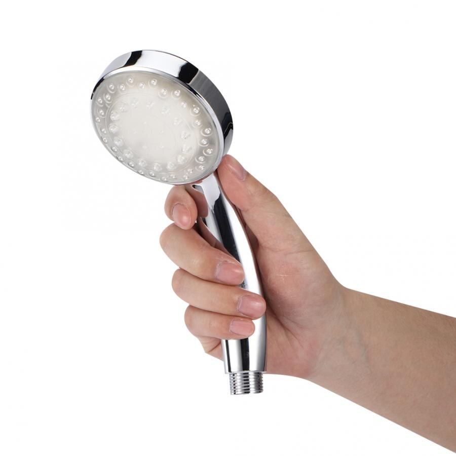 Shower Sprayer LED Colorful Handheld Shower Head Temperature Control Hand Shower Sprayer for Home Bathroom