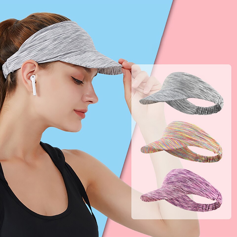 LOOGDEEL cappello sportivo protezione UV parasole berretto in tessuto elasticizzato copricapo da ciclismo corsa pesca Fitness uomo donna Bandana