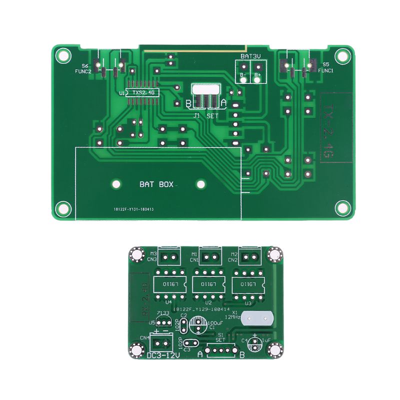 1Set 6-Kanaals Afstandsbediening Diy Kits 2.4 Ghz Afstandsbediening Reparatie Onderdelen