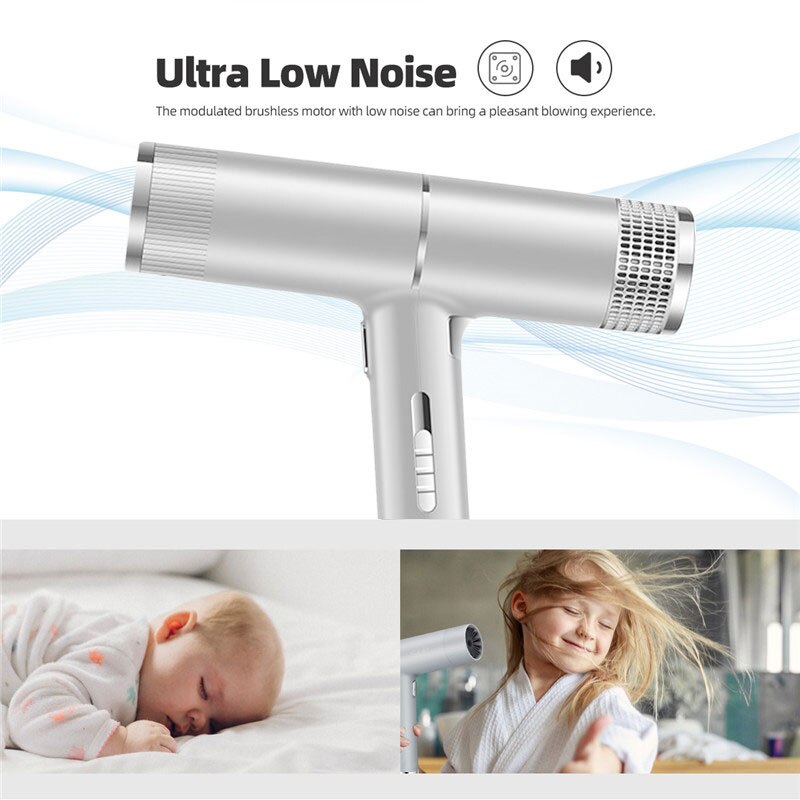Professionele Haardrogers Licht Weighte Föhn Salon Droger & Cold Wind Negatieve Ionische Haar Stijl Tool