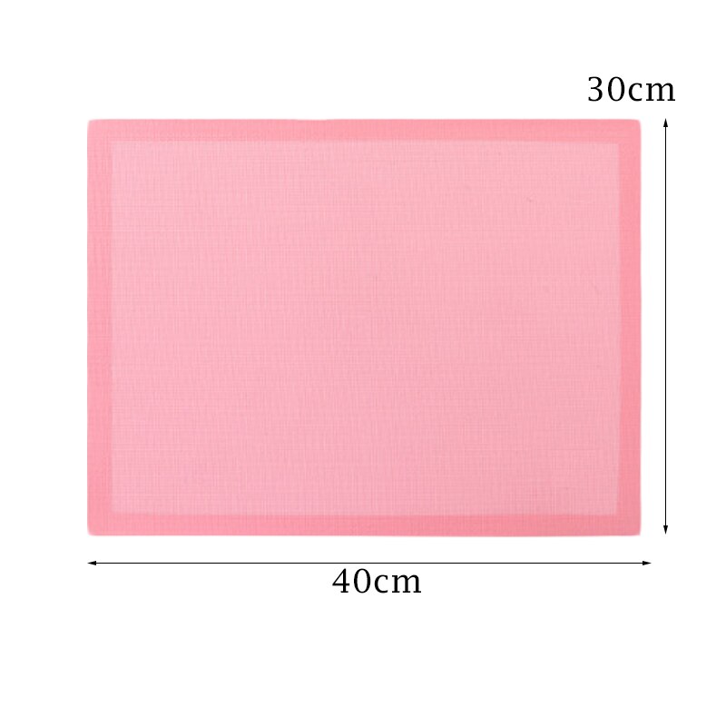30x40cm Silicone Baking Mat Non-stick Eclair Puff Biscuit Bread Macaron Baking Liner Pad Pastry Tools Kitchen Gadget Set cozinha: C