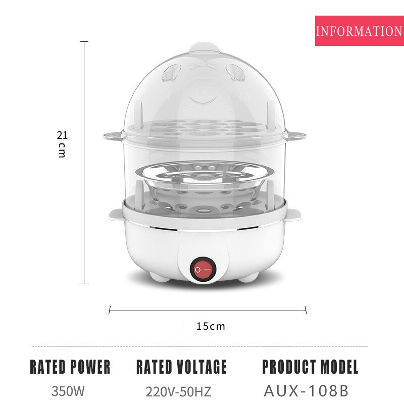 Mo Bean Egg steamer Multifunctional household mini steamed egg handicraft dormitory breakfast cooking machine full automatic
