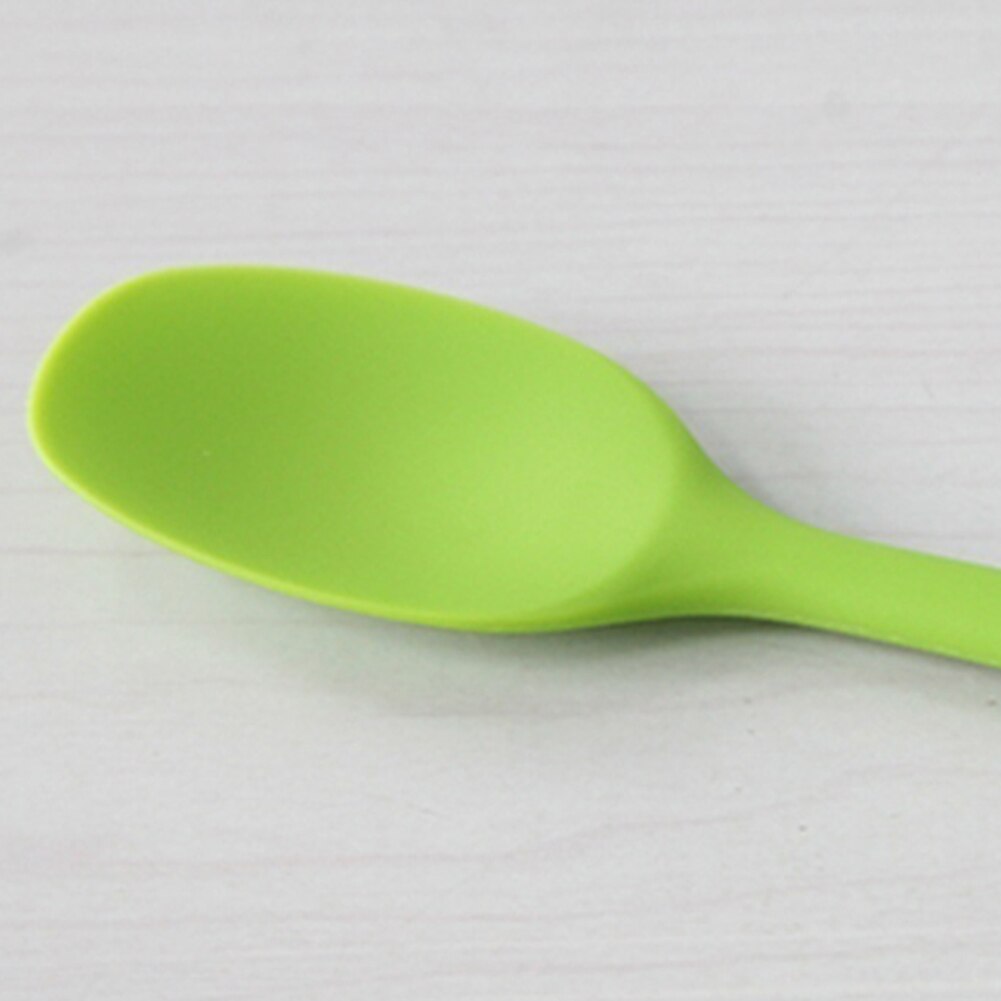 Silikon långhandtag spatel non-stick skrapa sked köksredskap