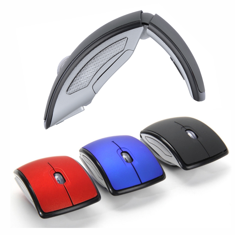 Mini Draadloze Muis Voor Pc Laptop Computer Desktop Usb 2.4Ghz Ergonomische Mause Magic Vouwen Ultra-Dunne Kantoor Gaming gamer Muizen