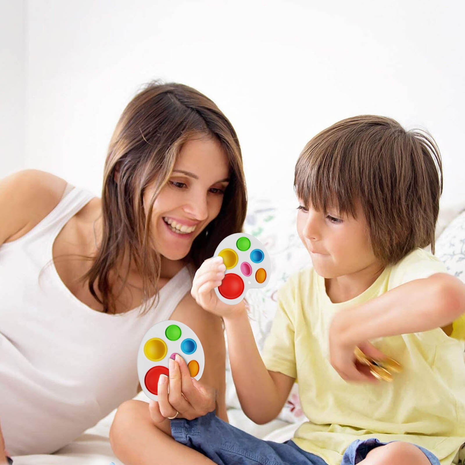 Simple Dimple Fidget Sensory Toy Stress Relief Toy Autism Anxiety Relief Stress Pop Bubble Fidget Sensory Toy Special Need toy