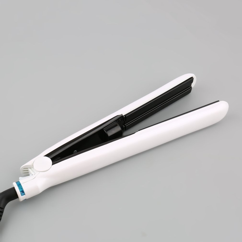1 Set Multifunctional Ceramic Vapor Steam Hair Straightener Argan Oil Steam Hair Styling Tool Straightener