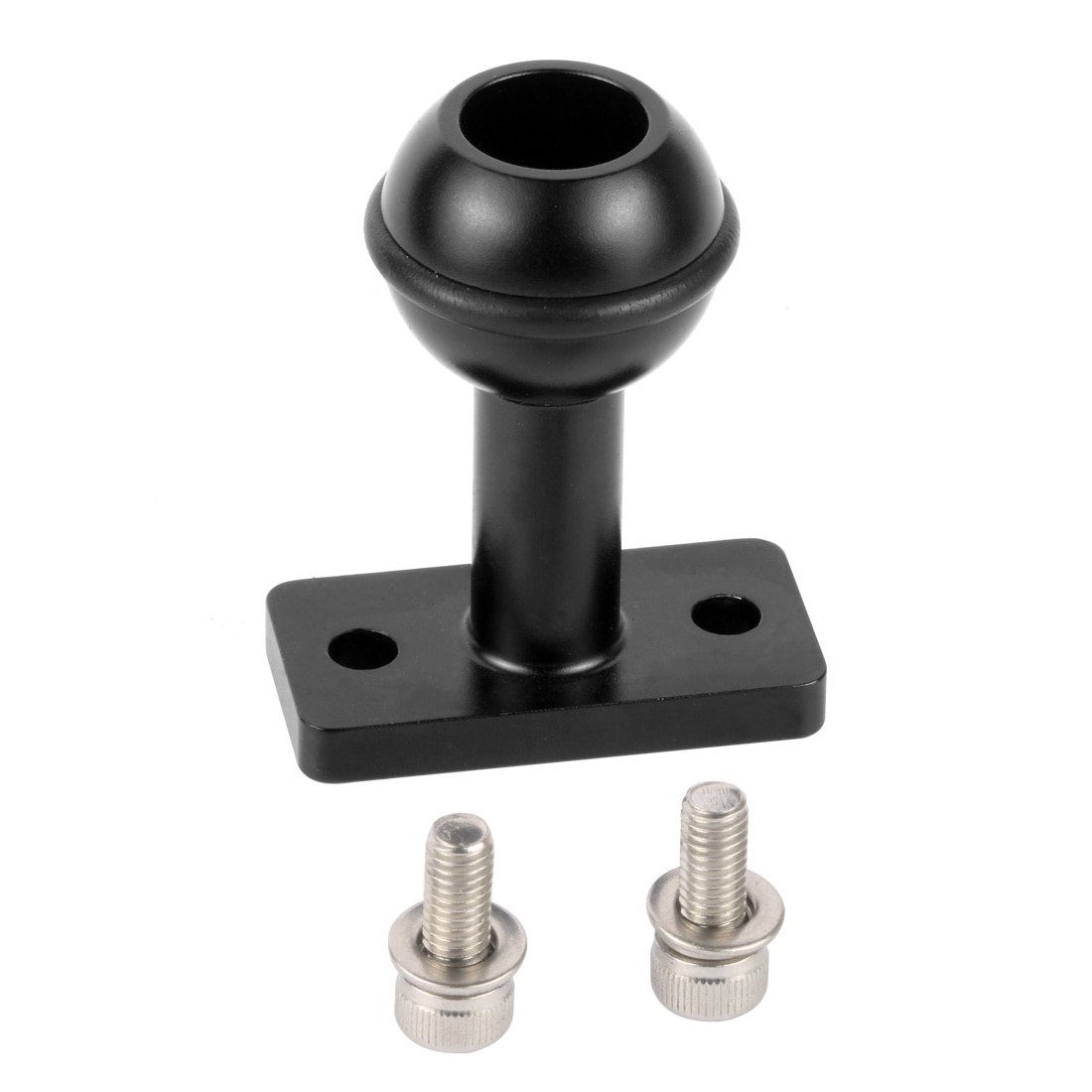 Aluminum Alloy 1 inch Ball Head Mount Base Adapter Connector for Underwater Camera Waterproof Housings Case Extension Arm