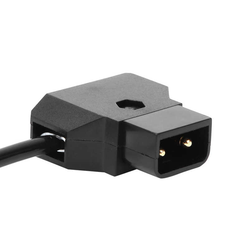 D-tap  zu 4k spring power supply cable for blackmagic pocket cinema camera 4k /  gold mount v mount battery p tap