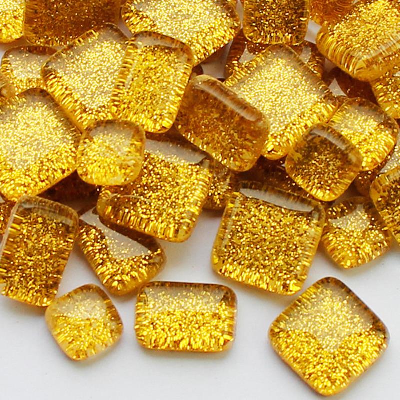 funkeln Kristall Mosaik Unregelmäßig Geformte Mosaik Steine DIY Stein Fragmente Gemischt Farbe Mosaik Handwerk Dekor: Licht Grün
