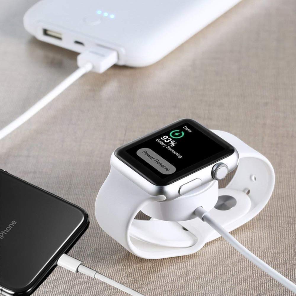 Updated Version Watch Charger Magnetic Cable for iWatch 5/4/3/2/1, 2in1 Wireless Charging Cable Competible with Apple Watch