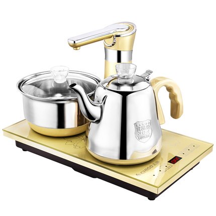 JBL-S8261 full automatic water heating kettle set stainless steel kettle tea set